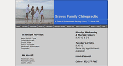 Desktop Screenshot of graveschiropractic.com